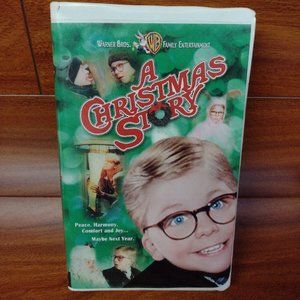 Seasonal Christmas Movie A Christmas Story VHS Tape (Tested)
